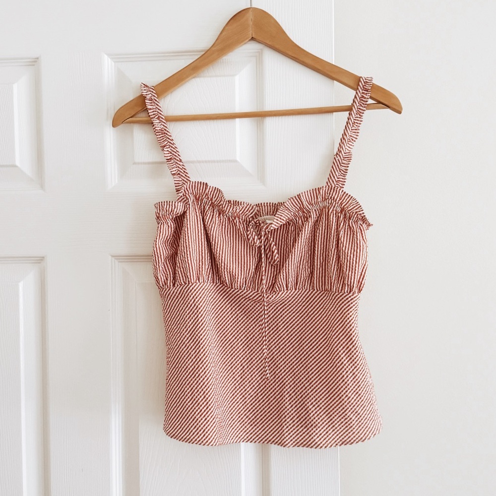 Wayf Ruched Cami Top - Picture 7 of 11
